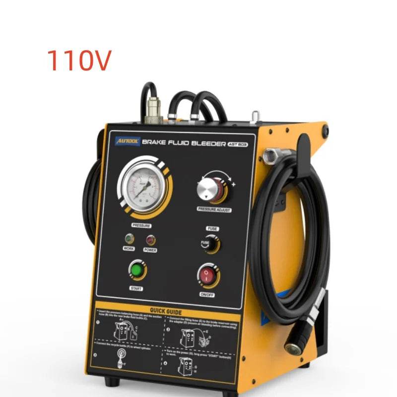 AUTOOL Automotive Brake Fluid Bleeder AST603 Four Pumps Brake Oil Exchanger Tool 220V Car Fast Brake Extractor For Vehicles *