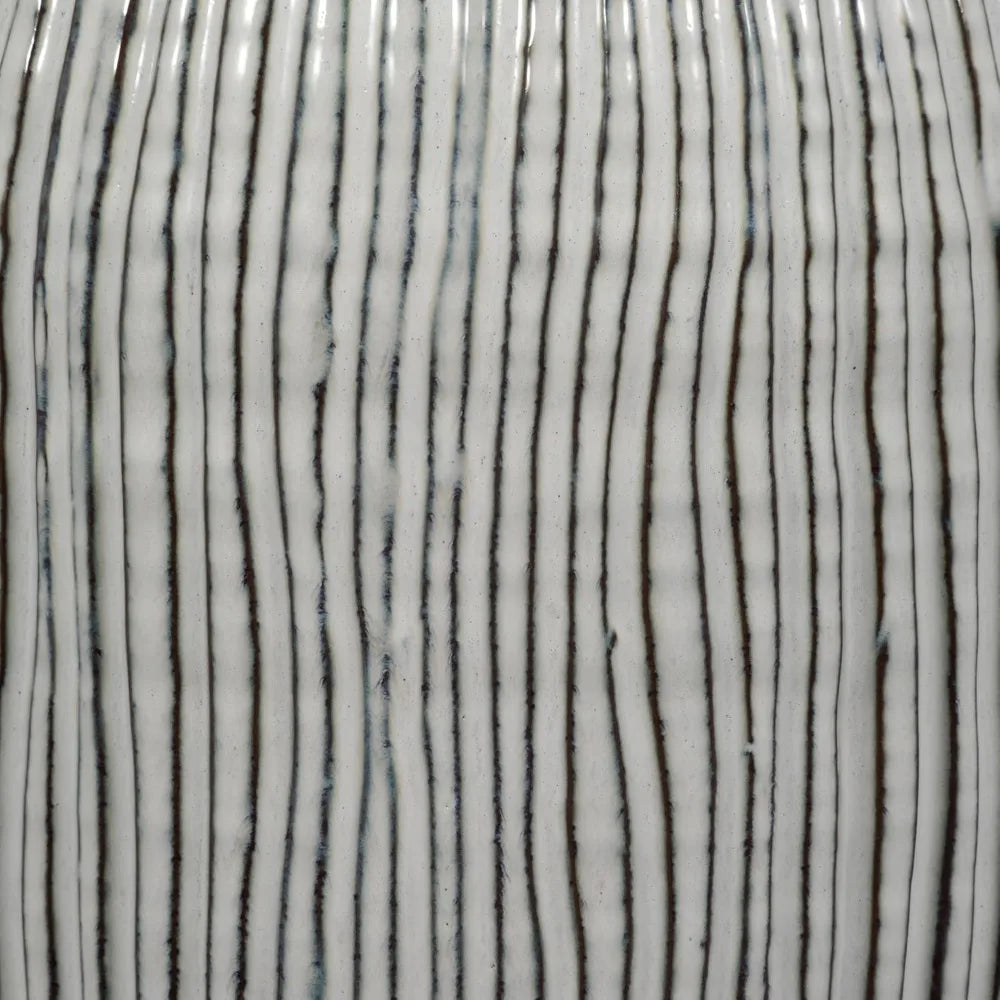 Decorative Ceramic Vase for Living Room Decor - Flawless Style for Home, Room, and Table Decor Accent - Modern Flower Vase