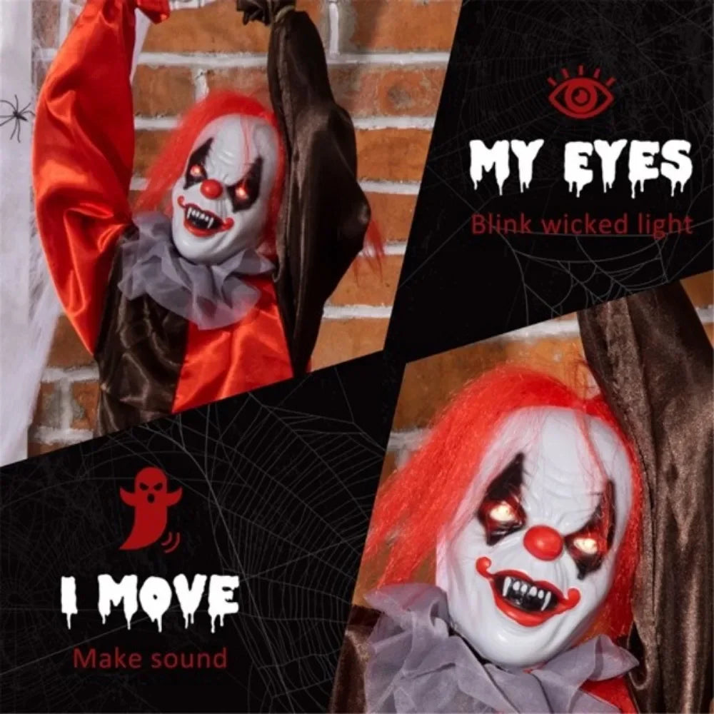 Halloween Decoration Kicking Cloth Figure for Spooky Home Decor