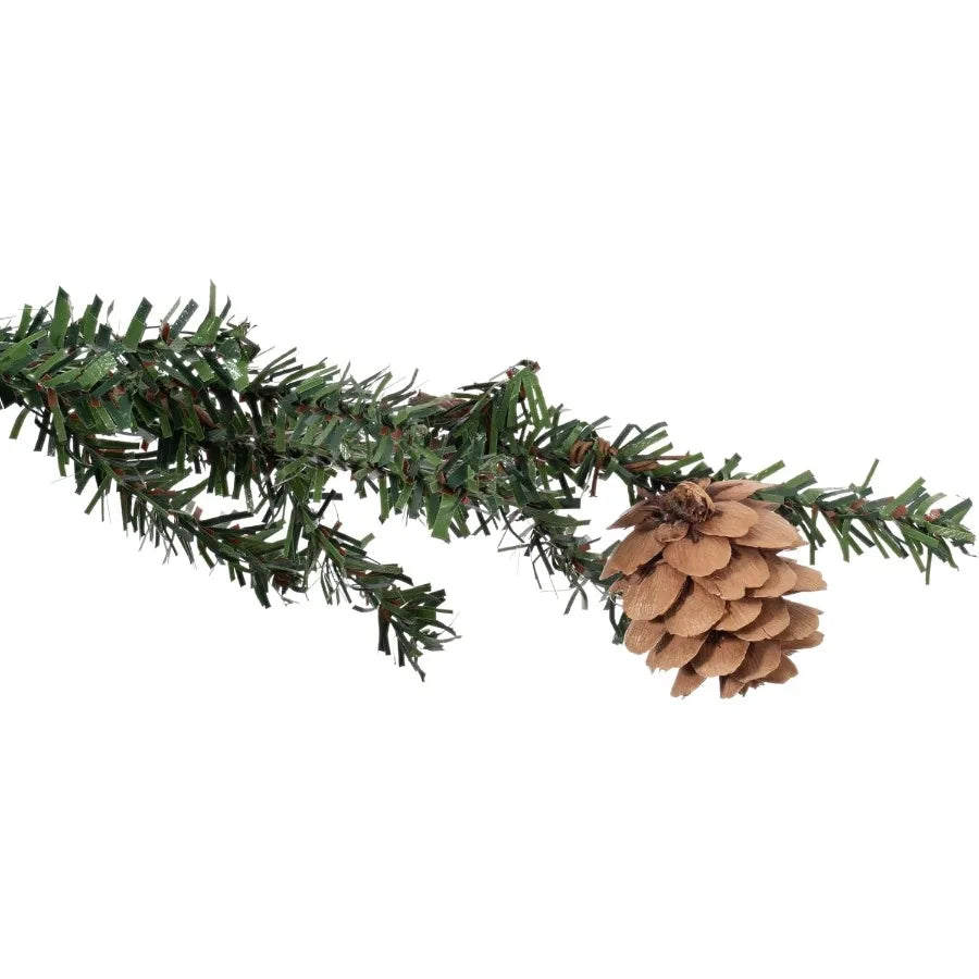 42 Caramel Pine Artificial Christmas Tree Unlit Featuring 1241 PVC Tips Pine Cone Accented Seasonal Indoor Home Decor with Deco