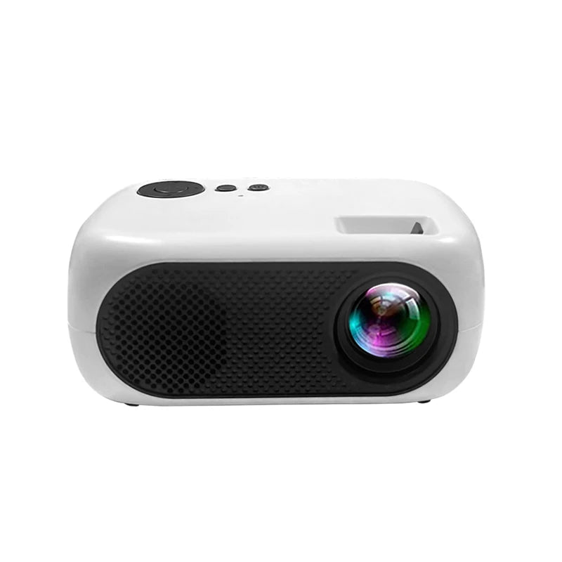 Full HD Portable Mini Projector 480 360P USB HDMI Supports 1080P Halloween Gift Home Theater Outdoor LED Mini Projector