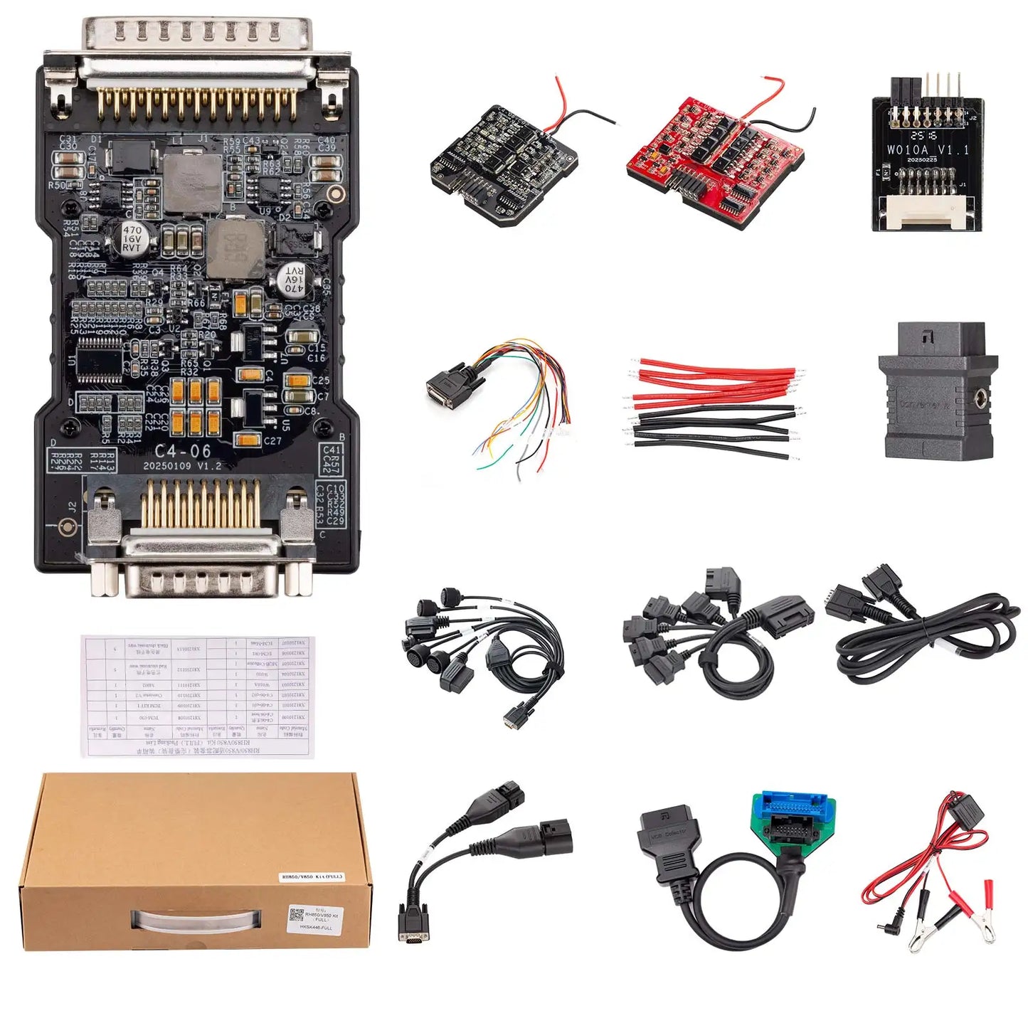 OBDSTAR RH850 V850 Adapter Full Kit with One Key Update