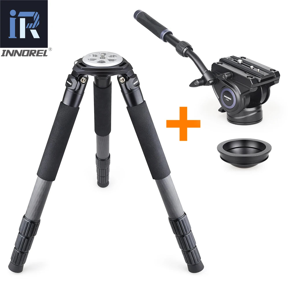 InnoRel RT90C Professional Heavy Duty Camera Tripod Ultra Stable Birdwatching Stand 40mm Leg Tube