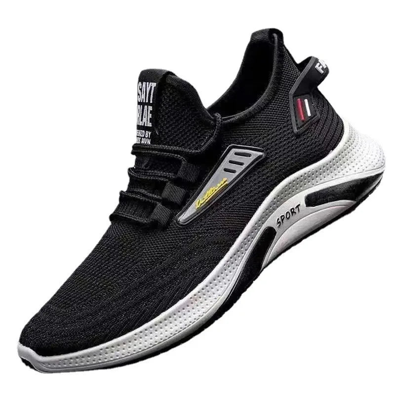 Men Casual Dress Sneakers Outdoor Comfort Lightweight Leisure Shoes Breathable Mesh Walking Shoes Soft Sole Sports Shoes
