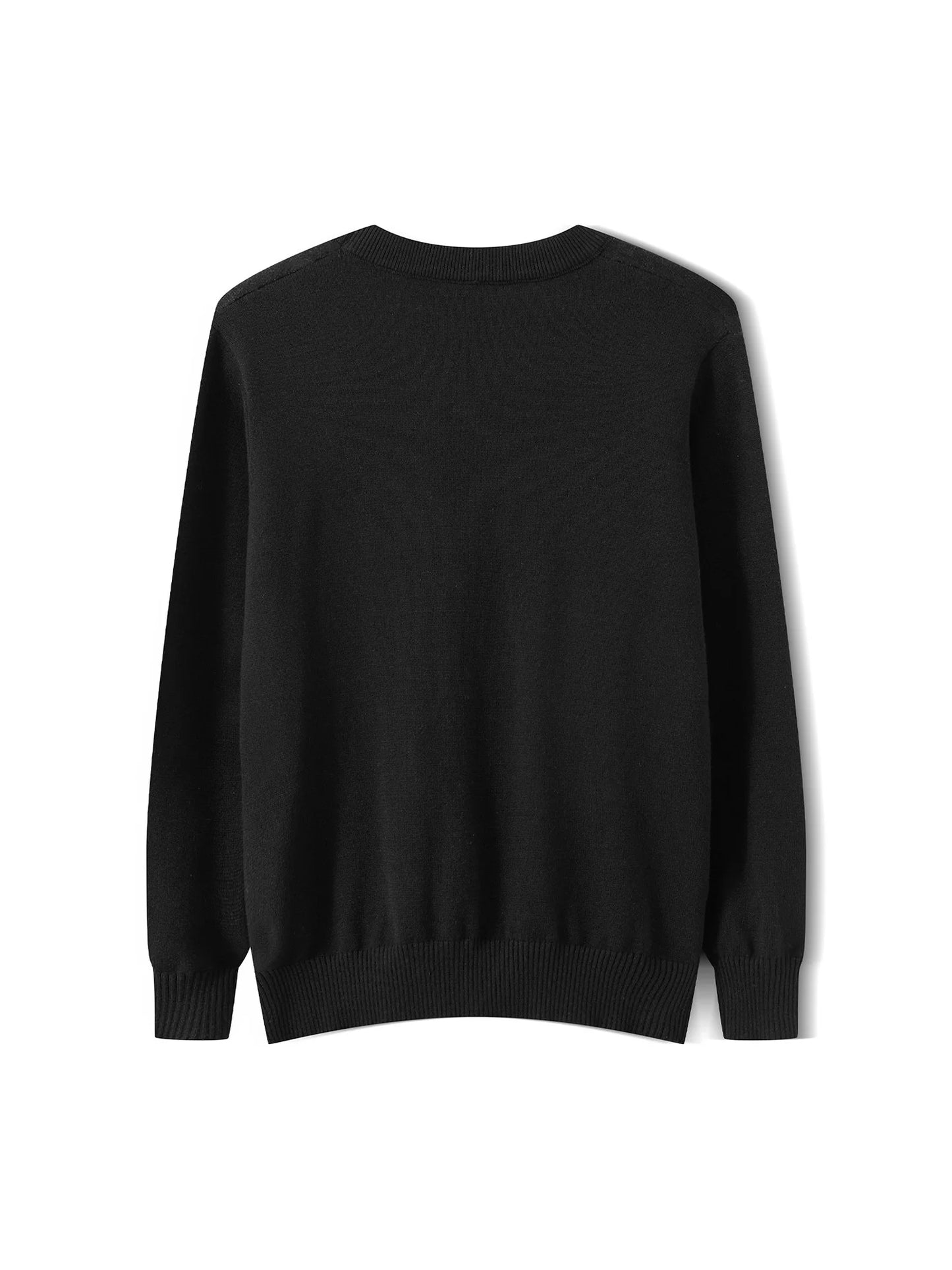 Women s Festive Reindeer Print Pullover Sweater Stylish Cozy Round Neck Long Sleeve Knit Top for Winter Holiday