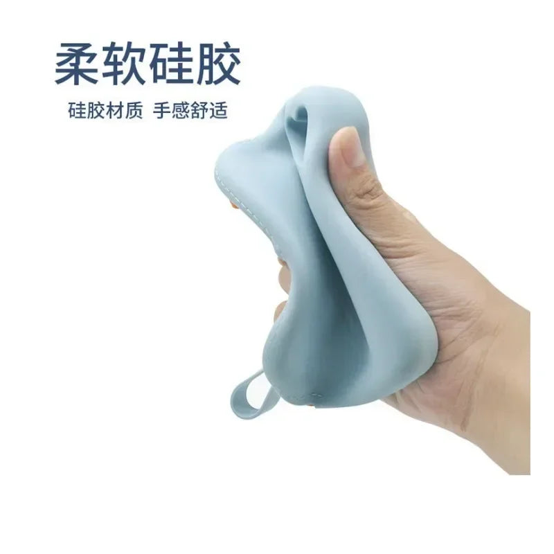 Walking Silicone Dog Treat Pouch Lightweight Portable Snack Pack Attachable Belt Bag