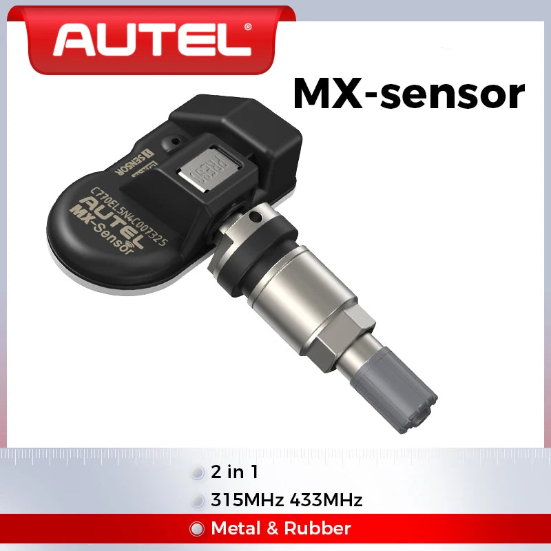 Autel MX Sensor 433 315 TPMS Mx Sensor Scan Tire Repair Tools Automotive Accessory Tire Pressure Monitor Tester Programmer