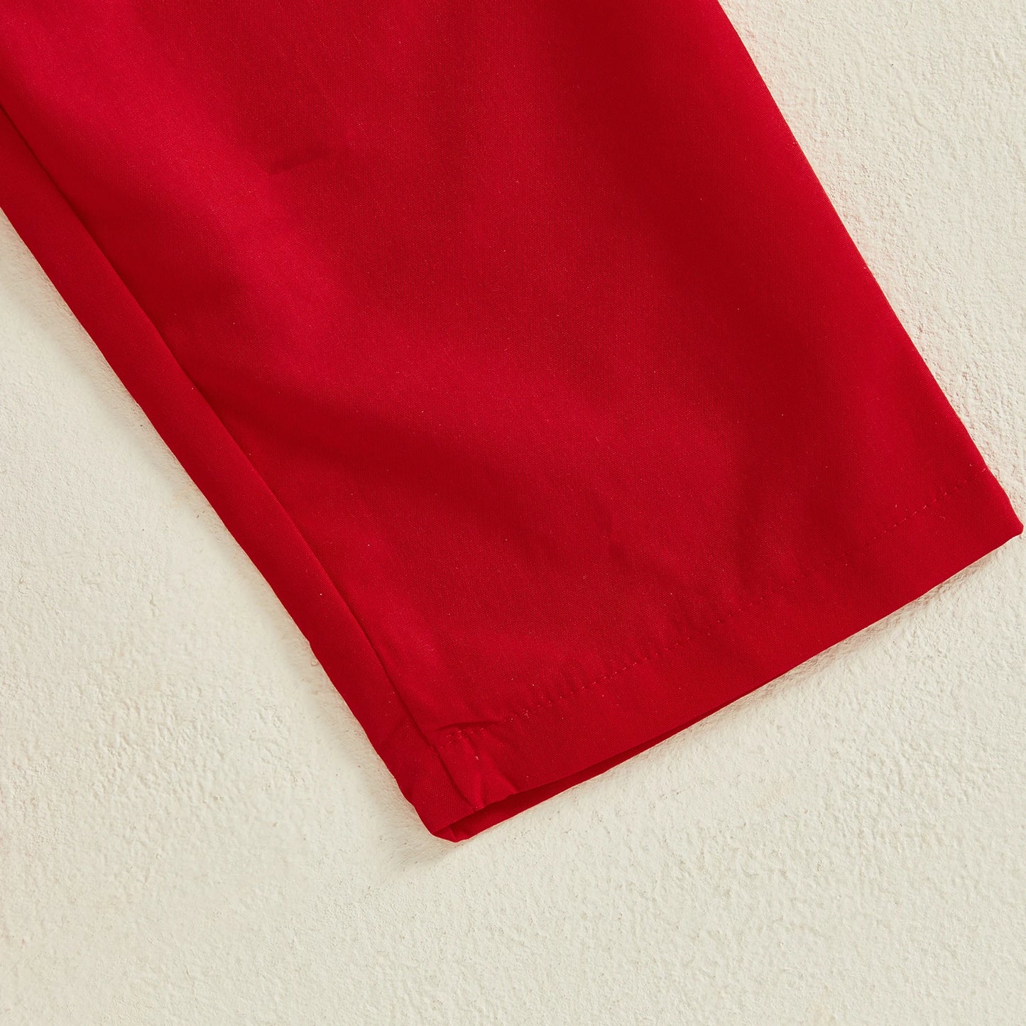 Toddler Baby Boys Clothes Set Christmas Gingerbread Pattern Long Sleeve Lapel Shirt Solid Color Overalls Pants 2Pcs Outfits