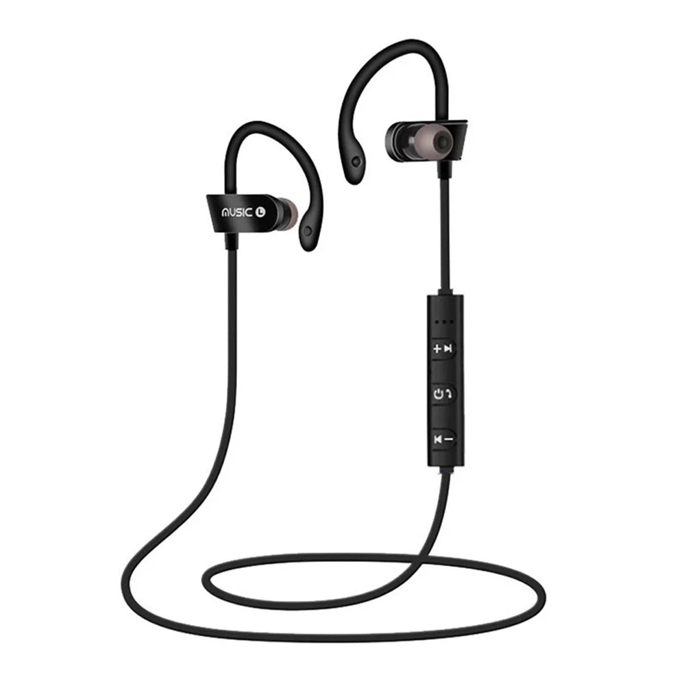 Rt558 Wireless Anti-Lost Headset Wire Controlled Call Music Earplugs In Ear Bluetooth Compatible Sports Earphones
