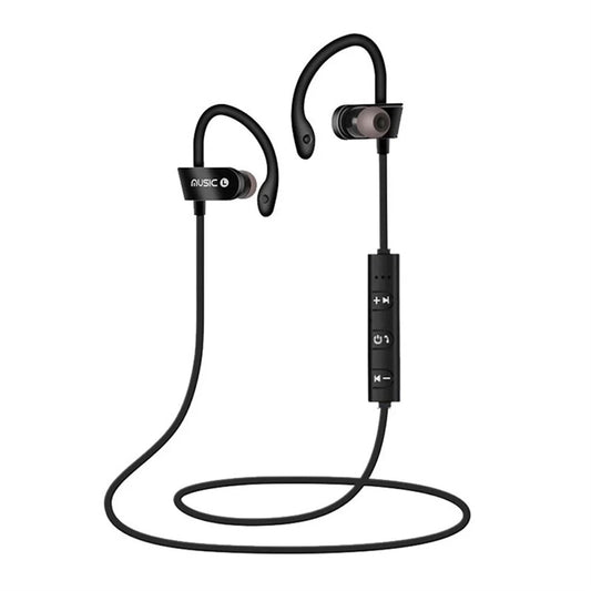 Rt558 Wireless Anti-Lost Headset Wire Controlled Call Music Earplugs In Ear Bluetooth Compatible Sports Earphones