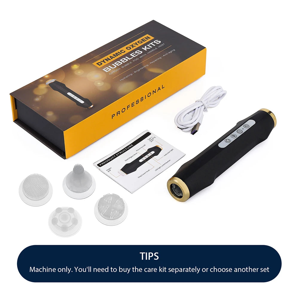 Oxygen Bubble Pen CO2 Portable Facial Machine CO2 Gel Skin Care Device Facial SPA Beauty Machine