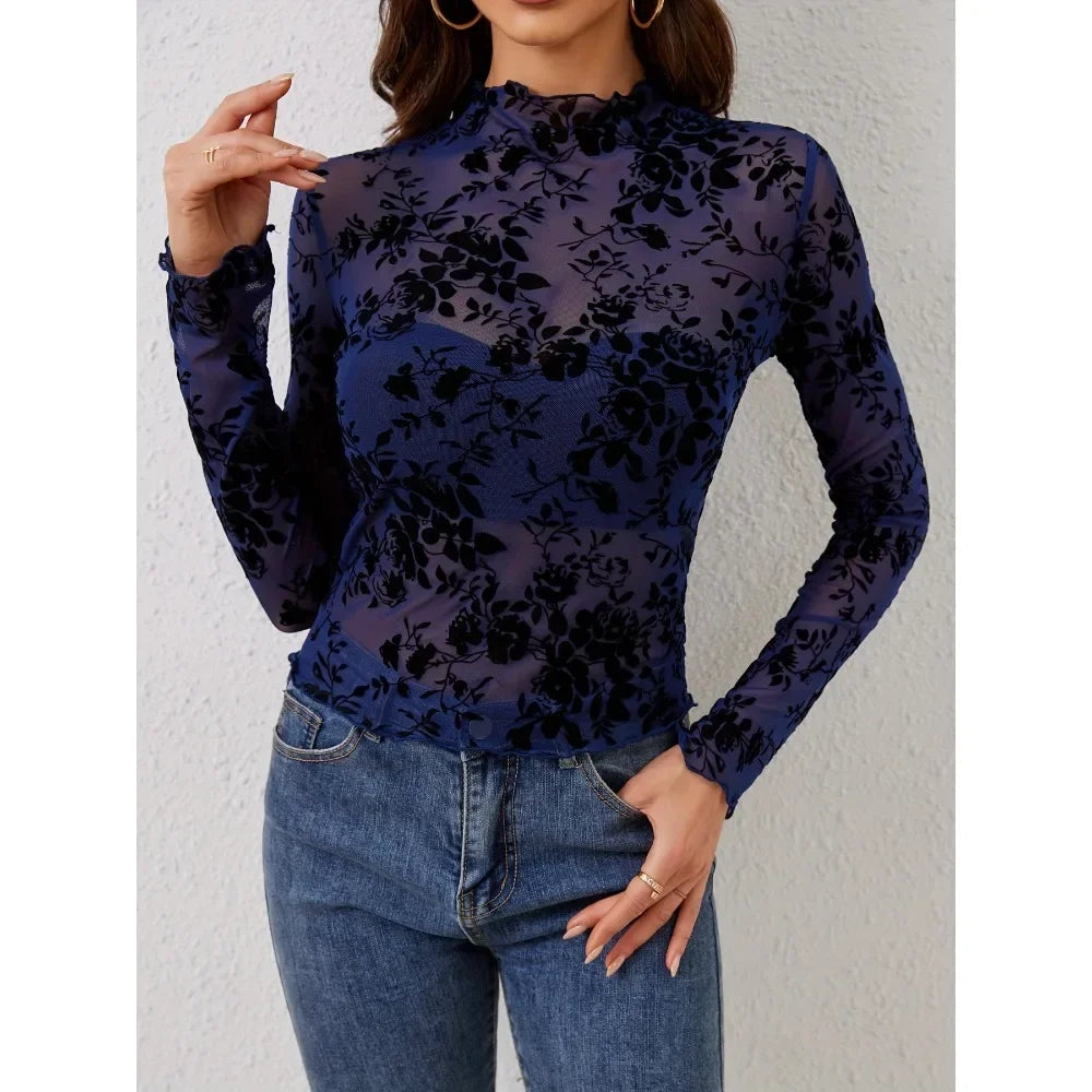 Harajuku Streetwear Hotsweet Autumn Elegant Y2k Top Shirts for Women Clothing T-Shirts Tees Fashion Clothes Sexy Tshirt Vintage