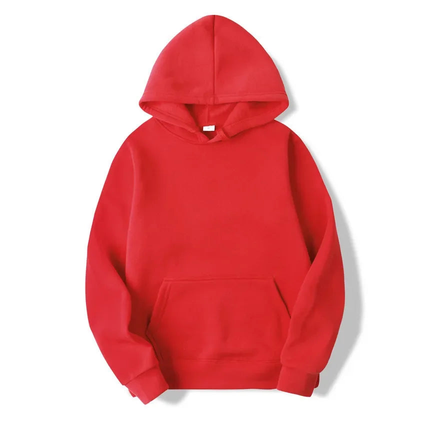 Spring Autumn Fashion Men's Women's Hoodie Casual Hoodies Pullovers Sweatshirts Men's Top Solid Color Hoodies Sweatshirt Male