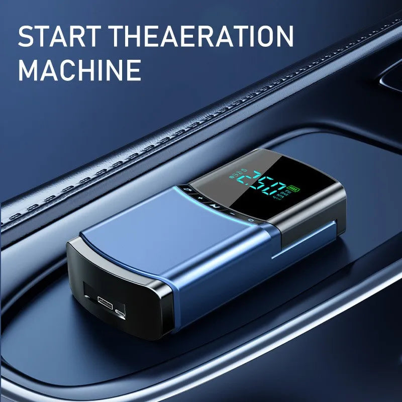 Portable Car Jump Starter With Air Compressor 10400mAh Car Battery 12V Car Jump Box Battery Jumper Starter