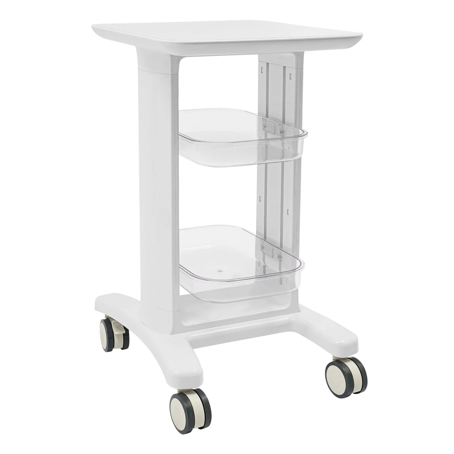 3 Tier Beauty Salon Trolley Portable Rolling Storage Cart for Barber Shops Nail Salons Hospitals Health Clubs Living Rooms
