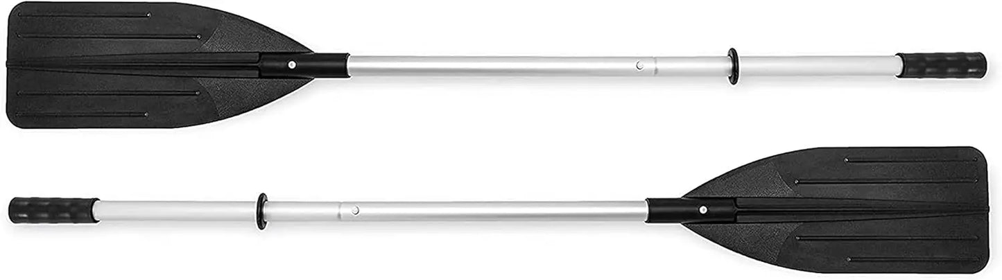 Excursion Inflatable Boat Series: Includes Deluxe 54in Boat Oars and High-Output Pump – SuperTough PVC