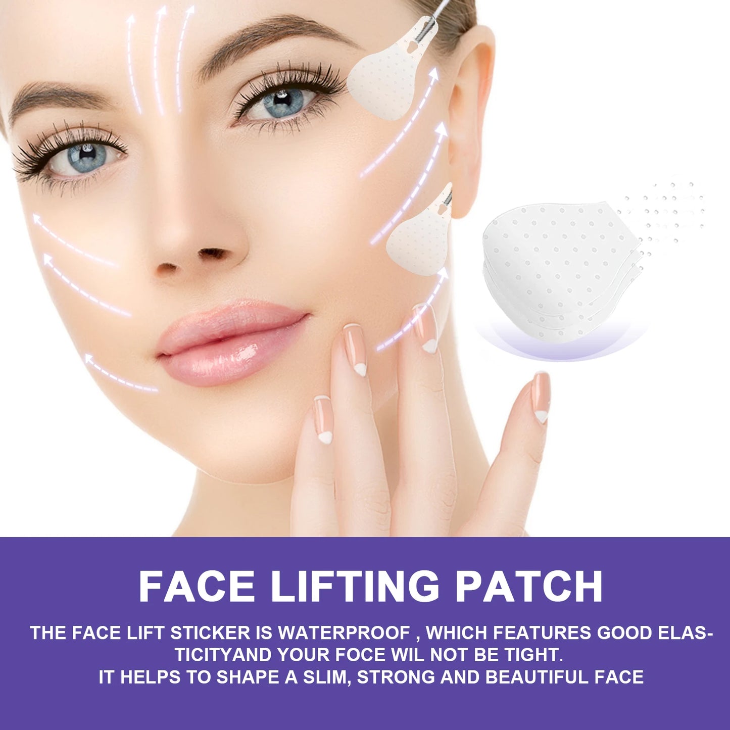 Facial Invisible Lifting Patch V Face Lifting and Shaping Device Tighten Skin Shrink Chin Fade Fine Lines Facial Care Tool