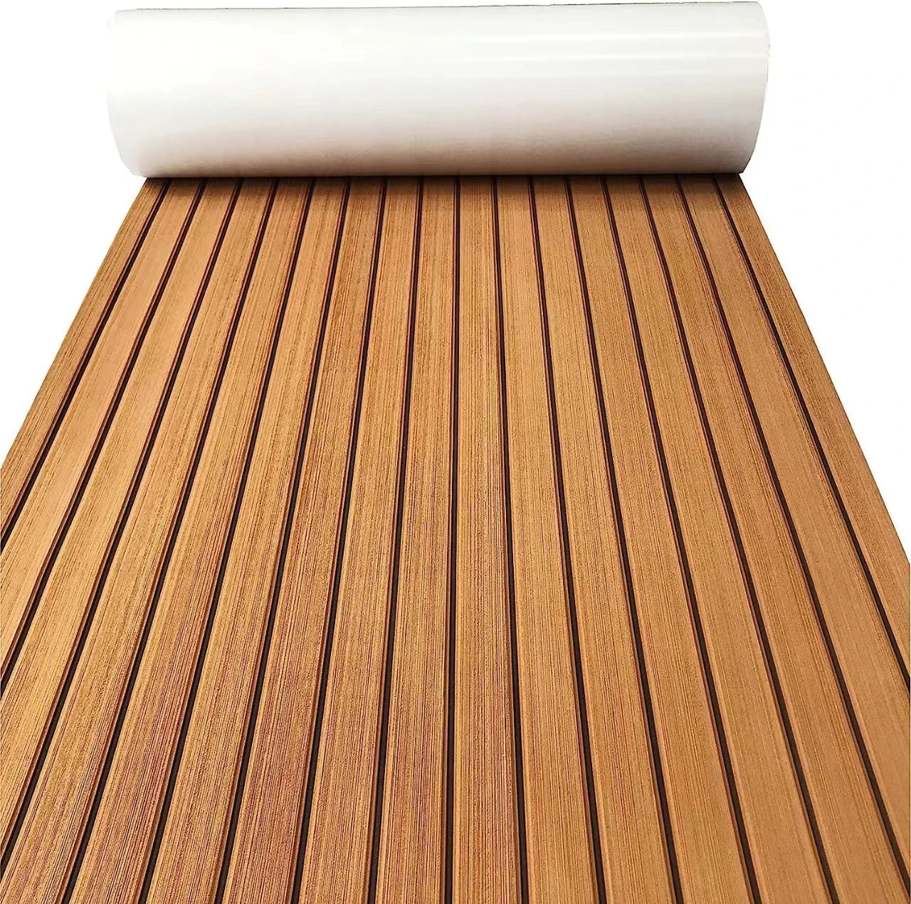 3 Size Faux Teak Marine Flooring EVA Foam Anti-Slip  Decking Sheet Boat Accessories EVA Foam Boat Mat Sheet Boat