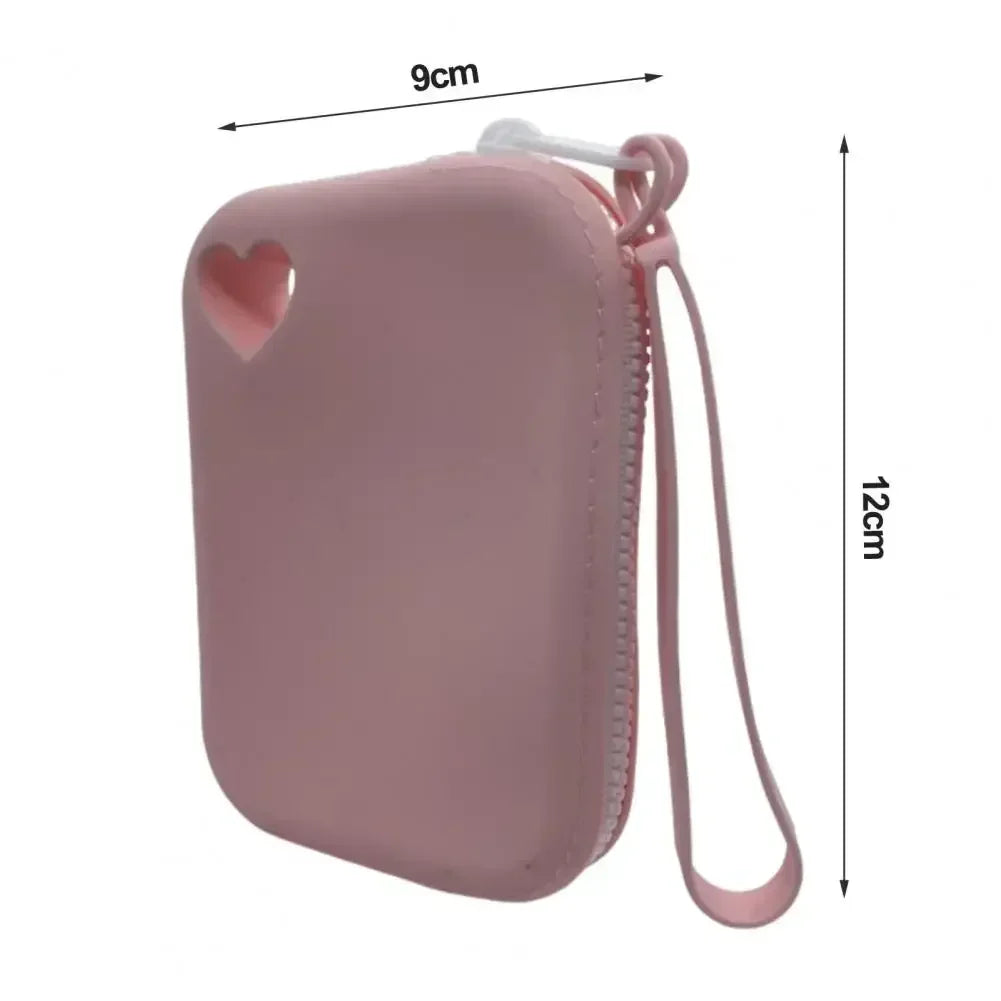 Walking Silicone Dog Treat Pouch Lightweight Portable Snack Pack Attachable Belt Bag