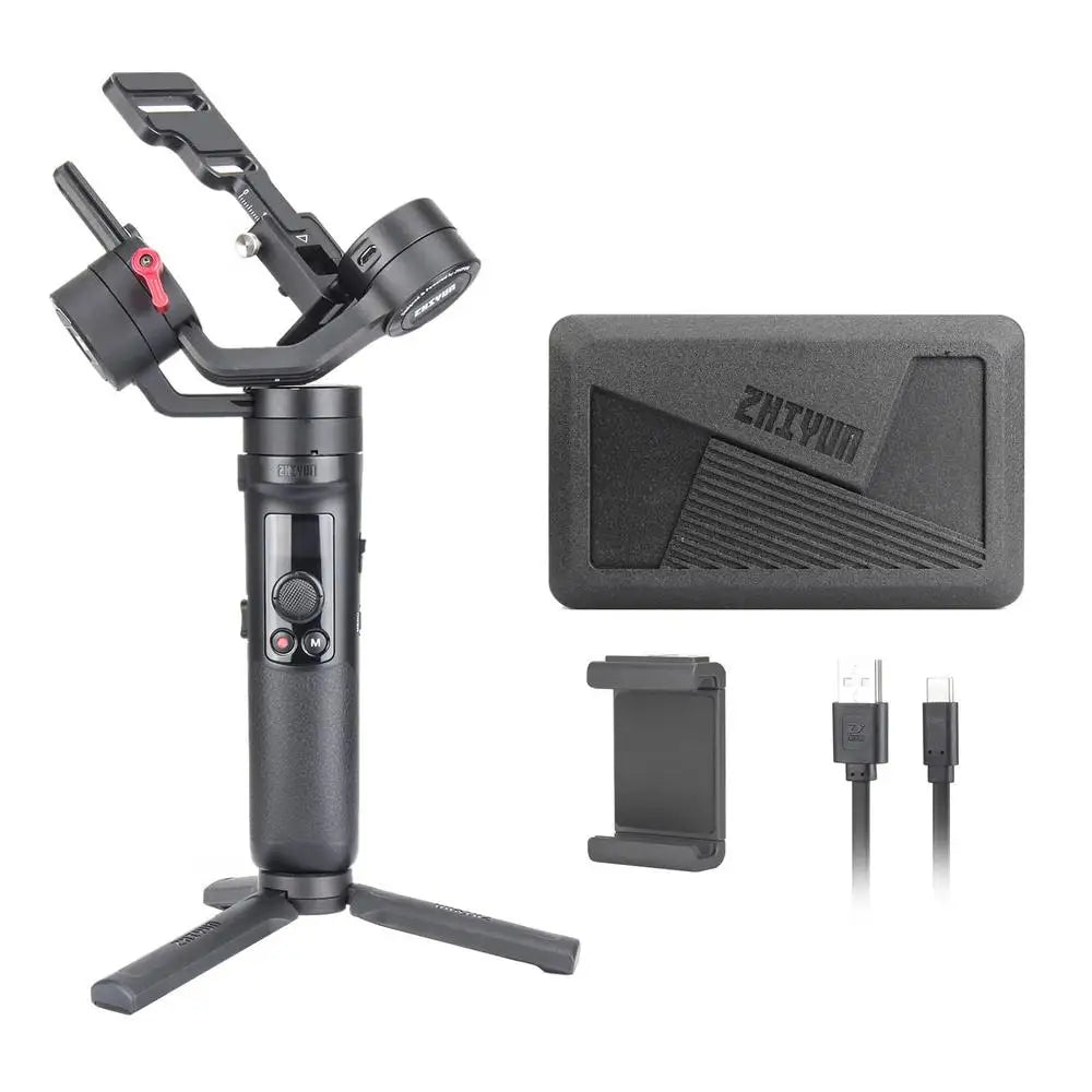 Zhiyun Crane M2 3 Axis Handheld Gimbal Stabilizer for Mirrorless Cameras Smartphones and Action Cams