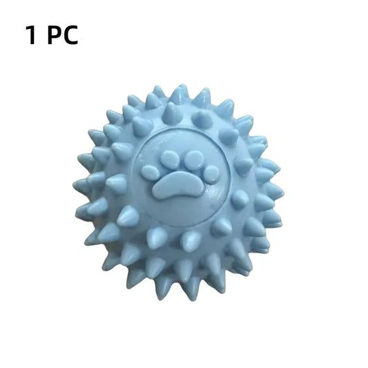 Pet Ball Toys Interactive Rubber Chewing Toy for Small and Large Dogs and Cats Tooth Cleaning Ball Pet Accessories