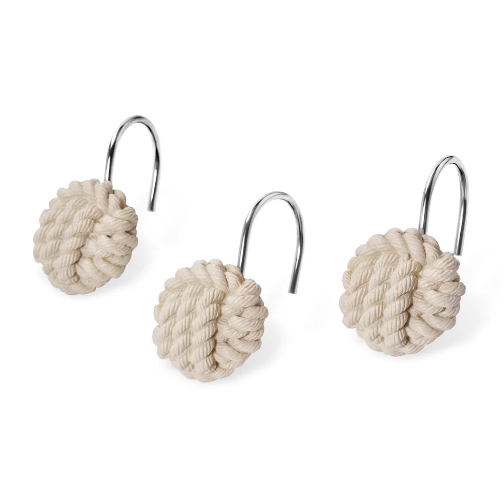 Nautical Glass Lotion Pump Bathroom Dispenser with Rope Accent Chrome Top Hand Soap Lotion Home Decor