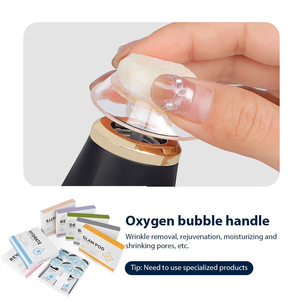 Oxygen Bubble Pen CO2 Portable Facial Machine CO2 Gel Skin Care Device Facial SPA Beauty Machine