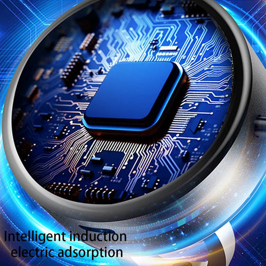 Magnetic Car Phone Holder Tri Fold Foldable Phone Stand Hands Free Smartphone Support Car Accessories