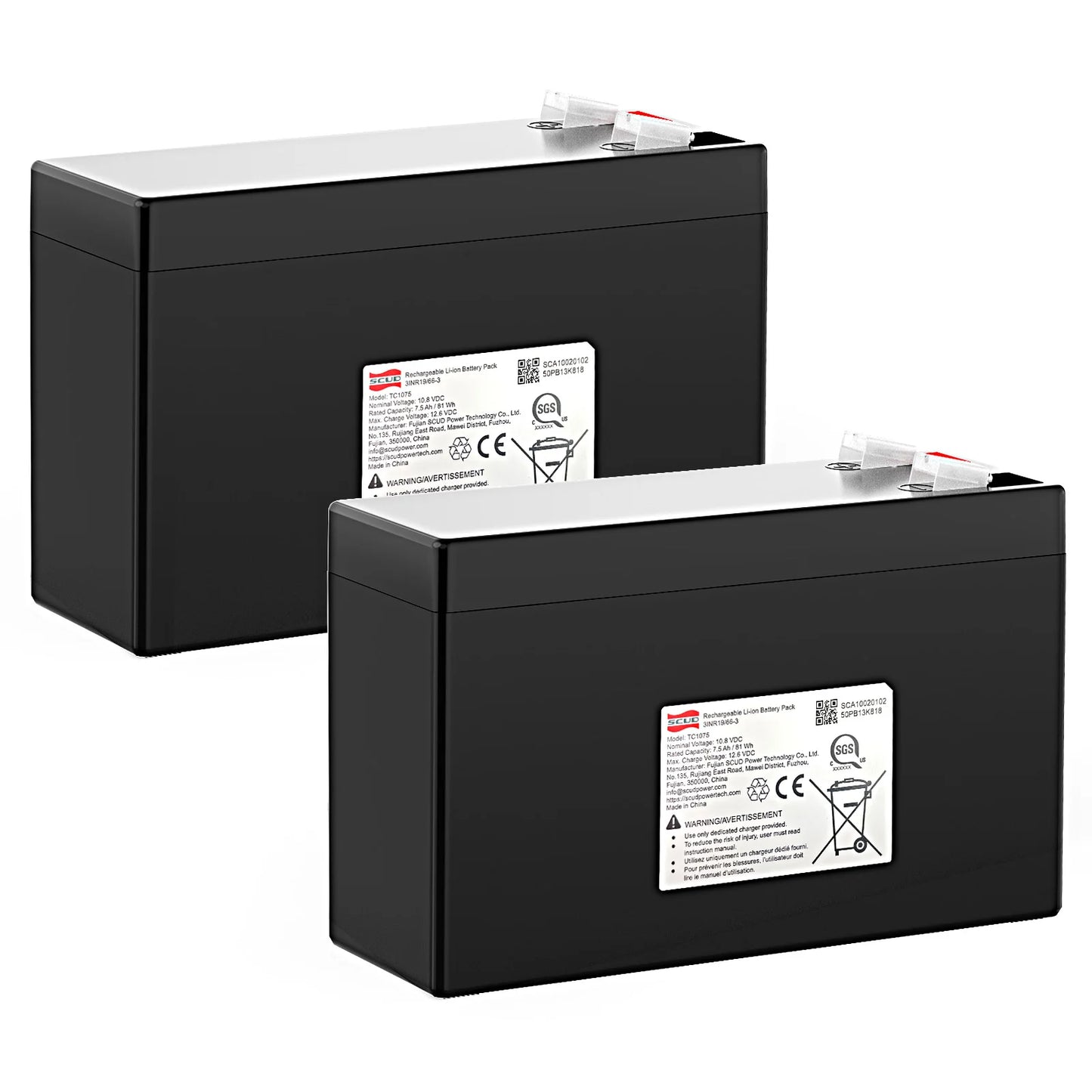 Children's Electric Vehicle Toy Cars Motorcycles Baby Strollers 10.8V 7.5Ah Lithium Battery Better Than LiFePo4 Battery