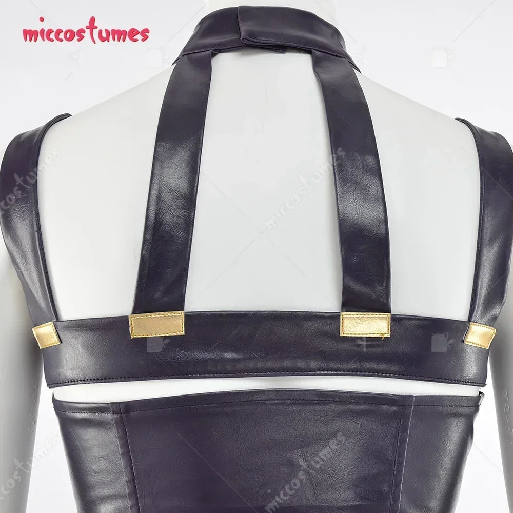 Miccostumes Women's Narancia Cosplay Costume with Headband for Halloween and Costume Parties