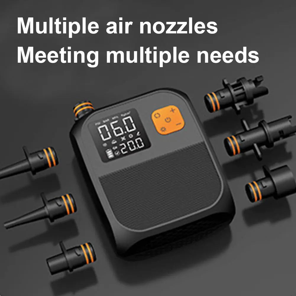 Boat Kayak Accessories High Pressure 25PSI Stand Up Paddle Board Pump for Surfing Kite Mattress Tent