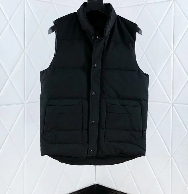 Men's Daily winter down vest Classic waistcoat Famous designer designed Luxury brand high-quality Winter warm Simple coat