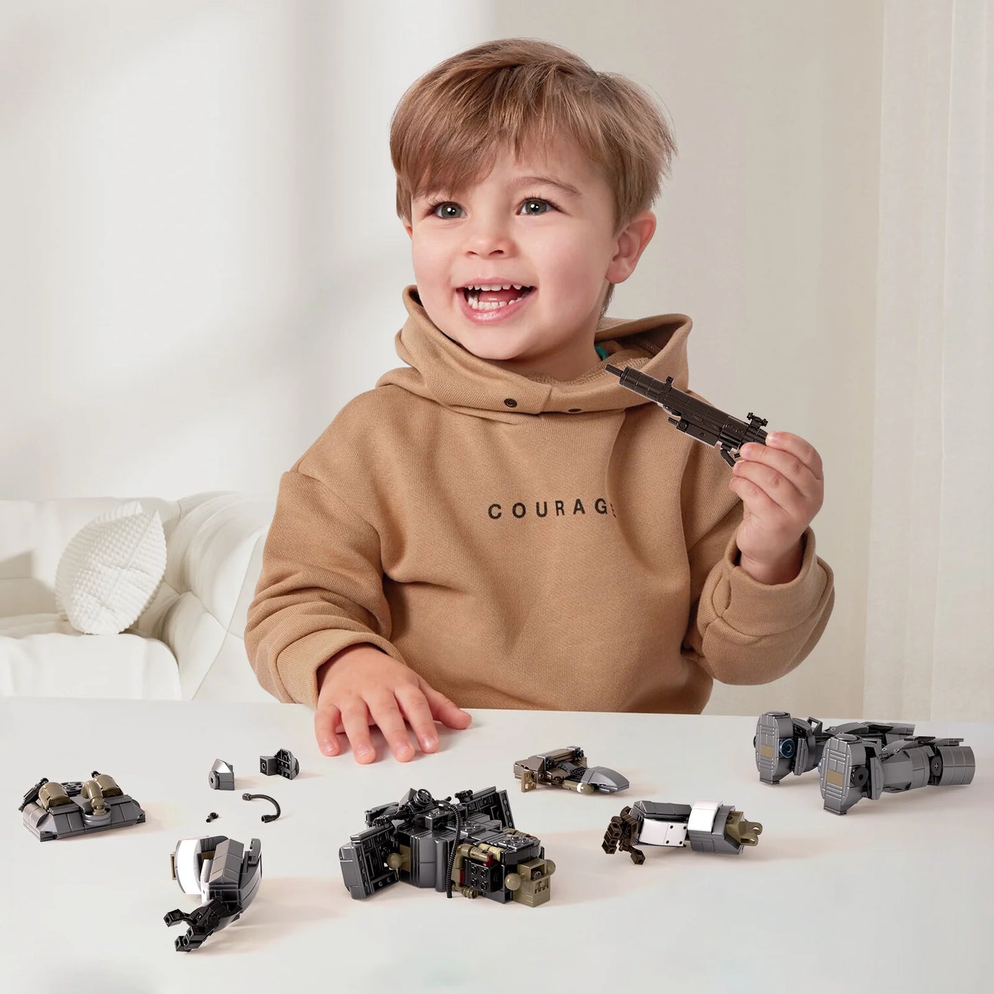 Mecha Robot Building Blocks Power Armor Model Kit Game Theme Mech Machine Figure Model Bricks Toys Gifts for Kids and Adults