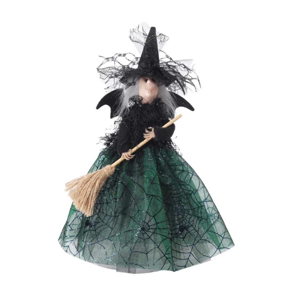 Halloween Decoration Witch Doll Tree Topper Hanging Decorations Table Centerpieces Party Favors