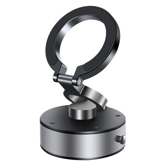 Magnetic Car Phone Holder Tri Fold Foldable Phone Stand Hands Free Smartphone Support Car Accessories