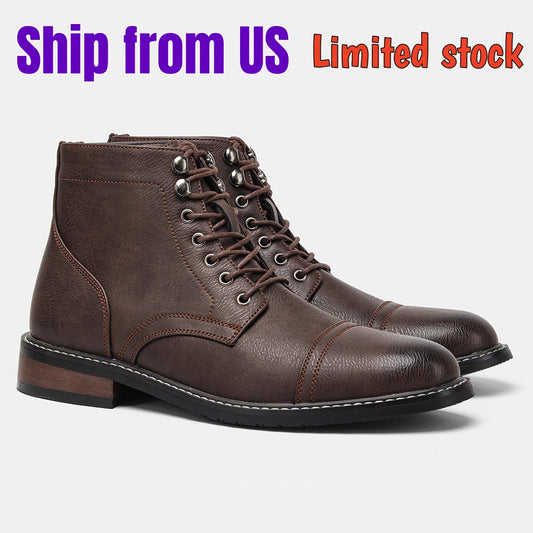 Size 8~13 Classical Men Boots Fashion Comfortable Ankle Boots For Men