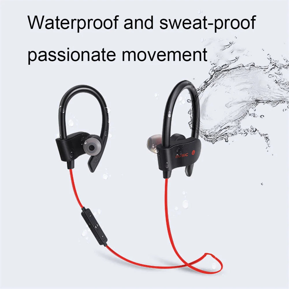 Rt558 Wireless Anti-Lost Headset Wire Controlled Call Music Earplugs In Ear Bluetooth Compatible Sports Earphones