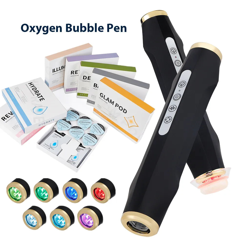 Oxygen Bubble Pen CO2 Portable Facial Machine CO2 Gel Skin Care Device Facial SPA Beauty Machine