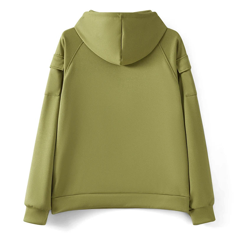 Men s Pullover Hoodie Casual Long Sleeve Sweatshirt with Pockets for Fall Streetwear Style and Comfort