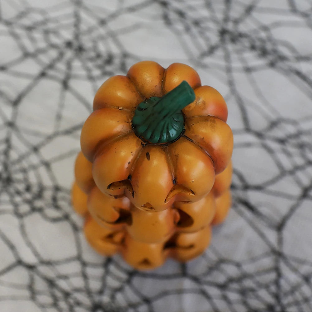 Halloween Light Up Stacked Pumpkins Indoor Outdoor Party Decorations