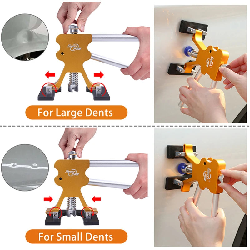 PDR Auto Paintless Body Dent Removal Kit Car Dent Repair Tools Suction Cup Dent Puller Tool Set