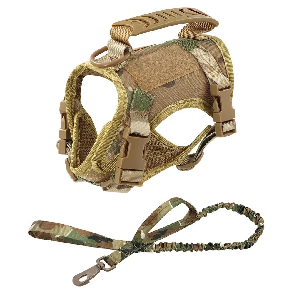Cat Harness and Leash Set for Walking Escape Proof Adjustable Cat Vest Harness with Soft Mesh Padding Rubber Handle