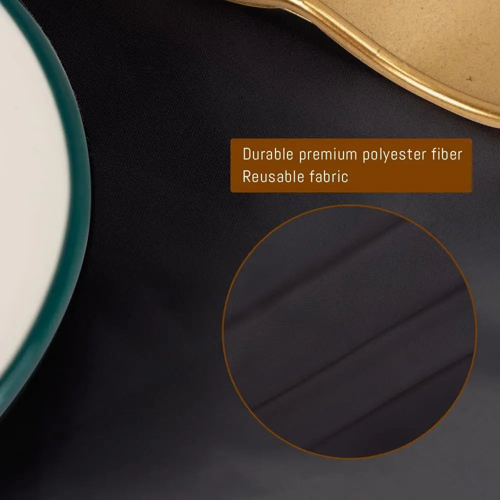 10 Pack Black Round Tablecloths 120 Inch Stain Resistant and Wrinkle Free Polyester Fabric Washable Table Covers for Kitchen Dining Wedding Reception Banquet Birthday Party Buffet Restaurant