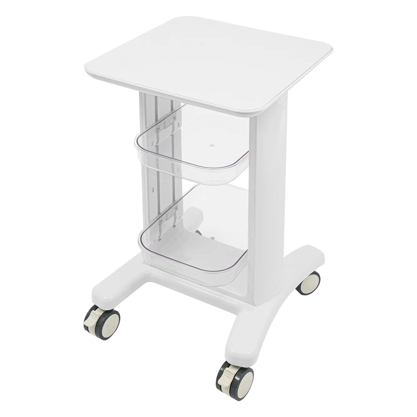 3 Tier Beauty Salon Trolley Portable Rolling Storage Cart for Barber Shops Nail Salons Hospitals Health Clubs Living Rooms