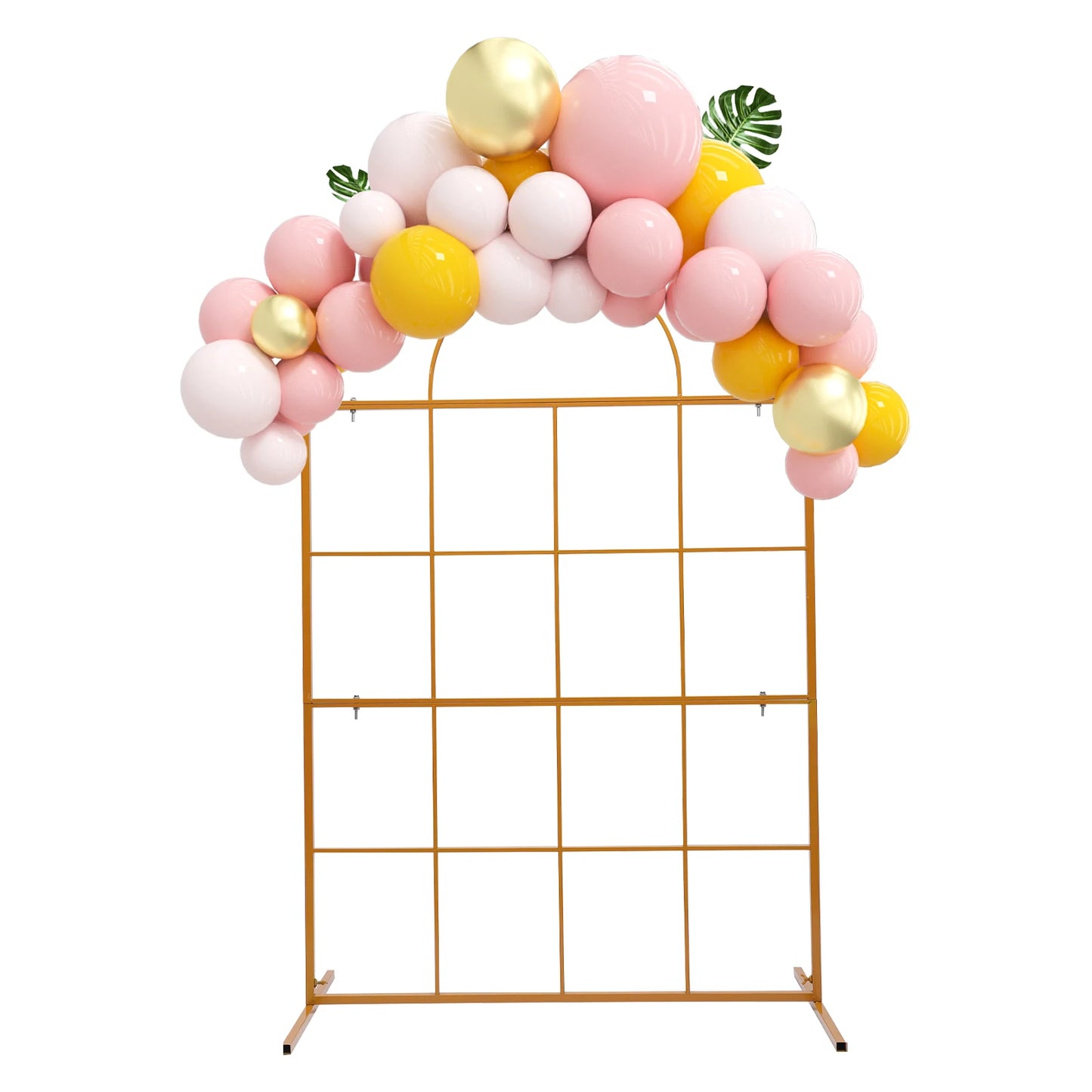 2 Meter Wedding Arch Backdrop Stand Metal Rack Wedding Party Flower Props Decor Frame