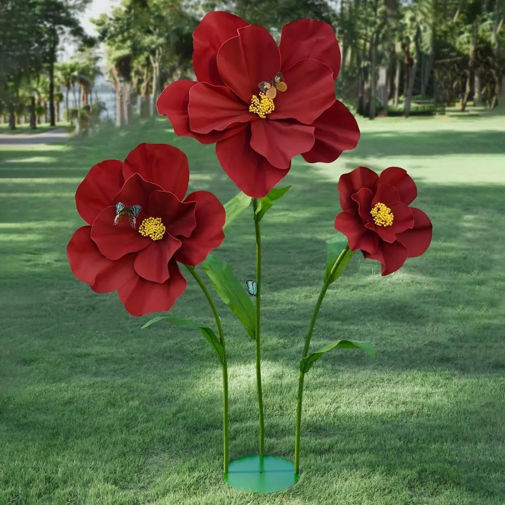 Ft Giant Artificial Flowers for Decoration, Large EVA Flower Decor, Wedding Arrangements, Birthday Party Banquet Background