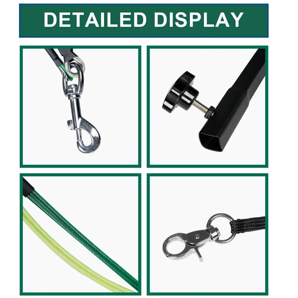 Stainless Steel Foldable Pet Grooming Bracket Adjustable Suspender Arm Support for Dogs and Cats