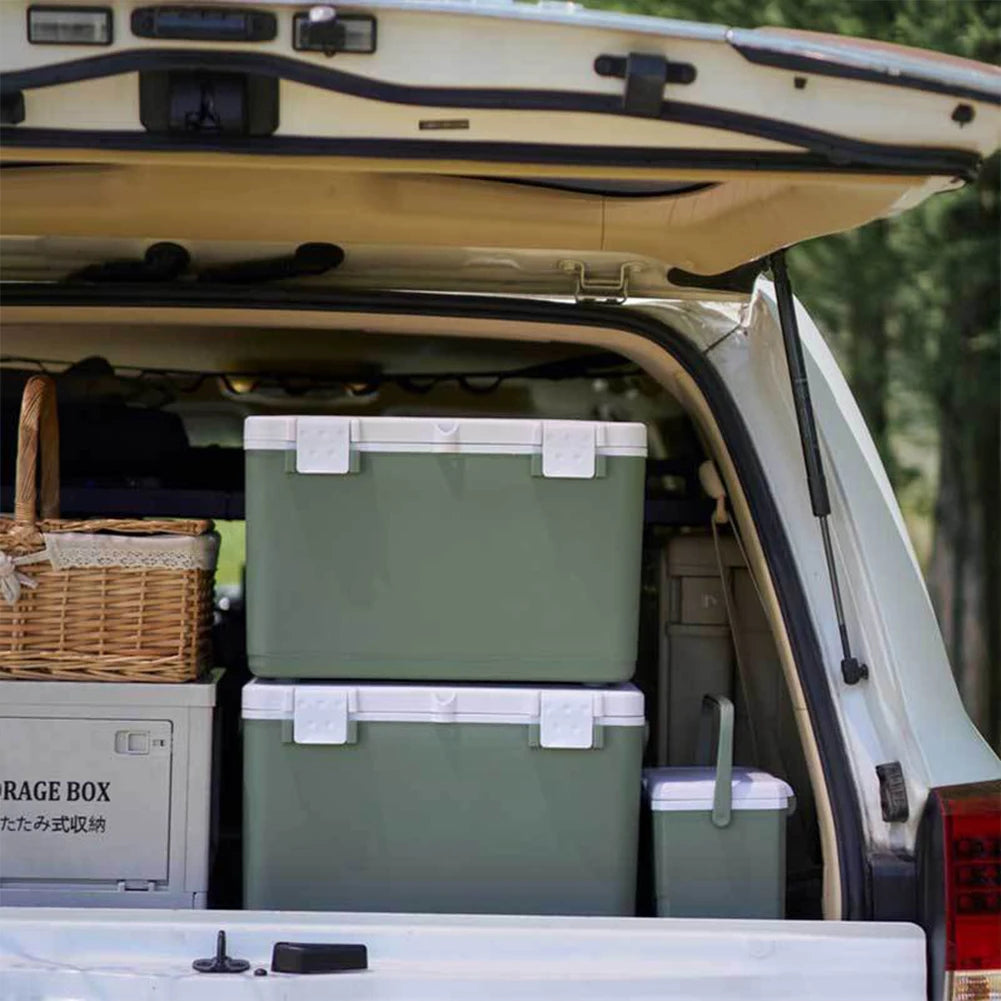 3L Camping Car Refrigerator with Handle Portable Food Storage Cooler Box for Heat Preservation and Fresh Keeping