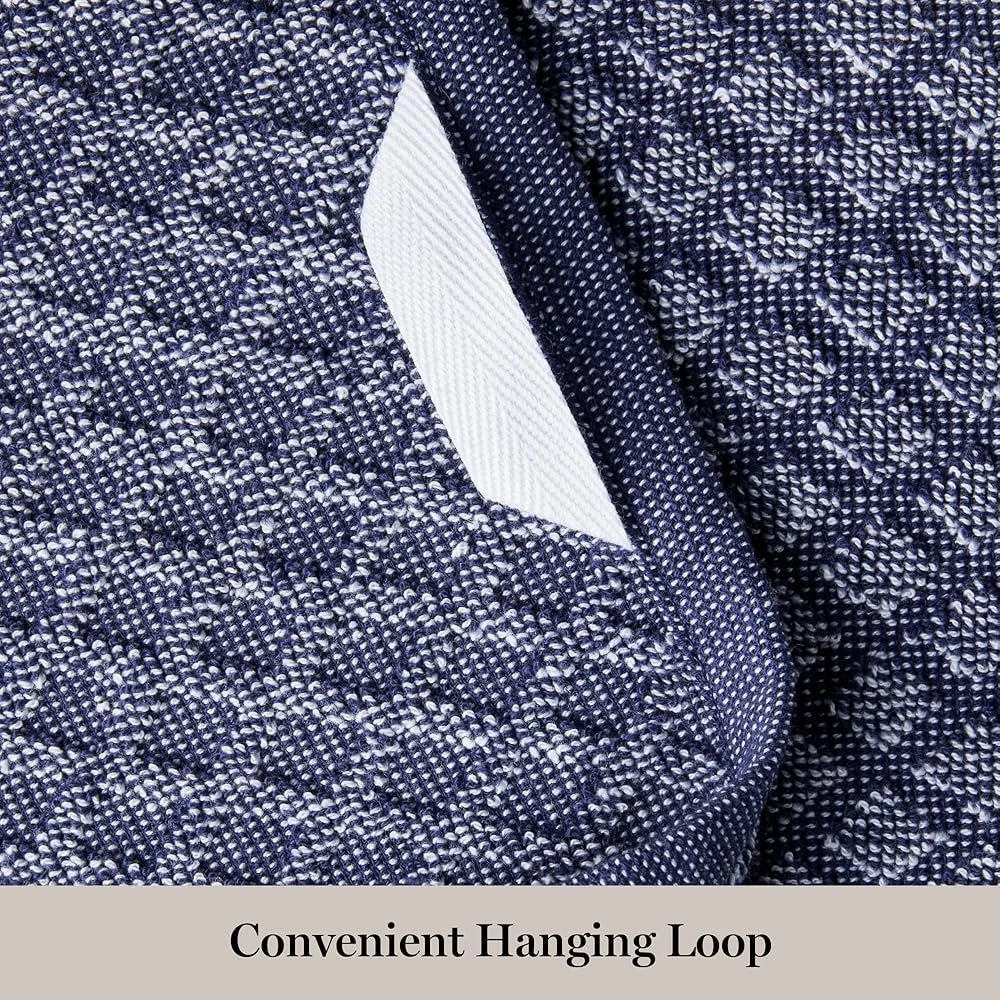 4-Pack Kitchen Towels 100% Cotton Honeycomb Terrycloth Absorbent Dish Drying Lint-Free Decorative Towels Standard 100 Certified