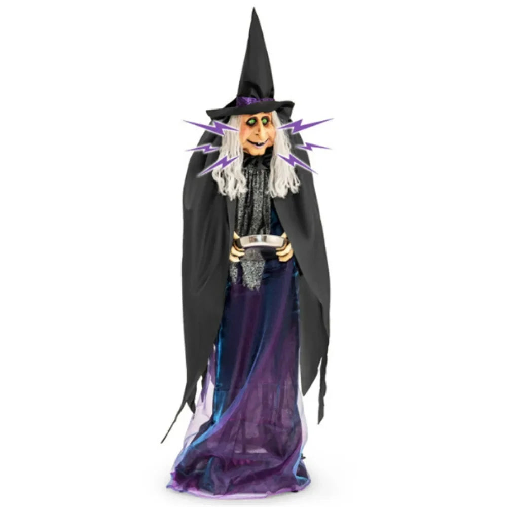 67 Inch Halloween Witch Decorations for Spooky Celebrations and Parties